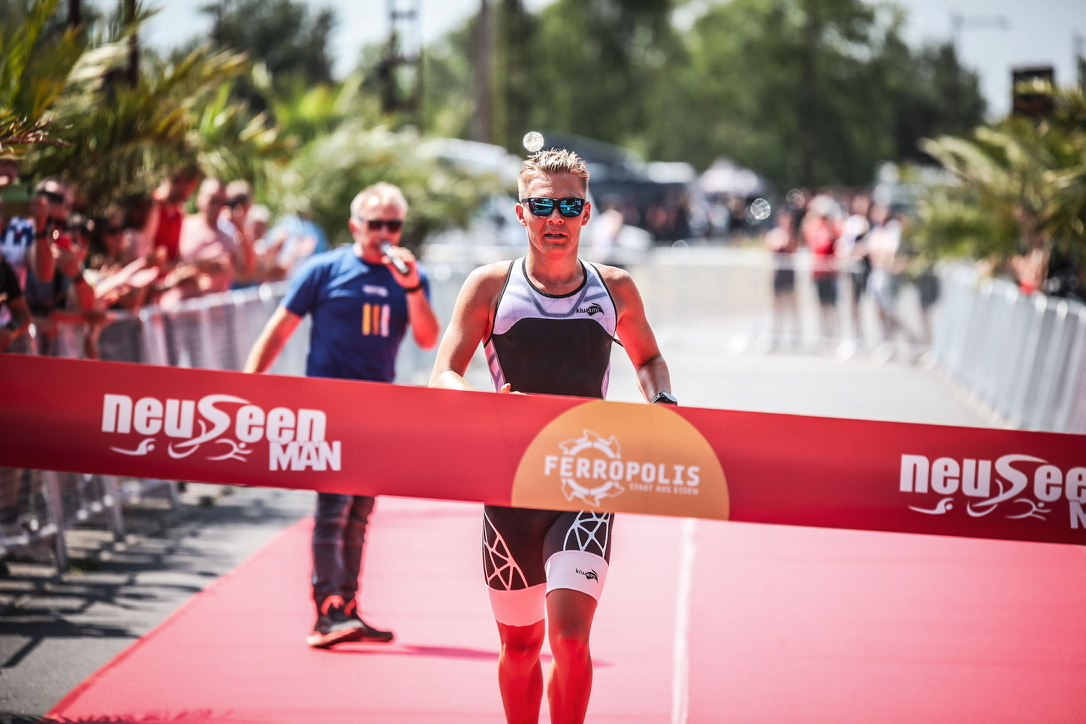 Maurice Curth im Zieleinlauf